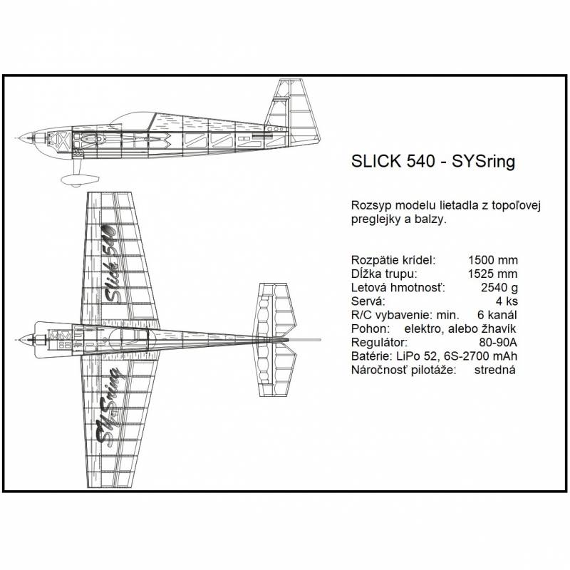 SLICK 540 SYSring - rozsyp