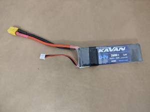 2600mAh 2s 7,4V,  40/80A