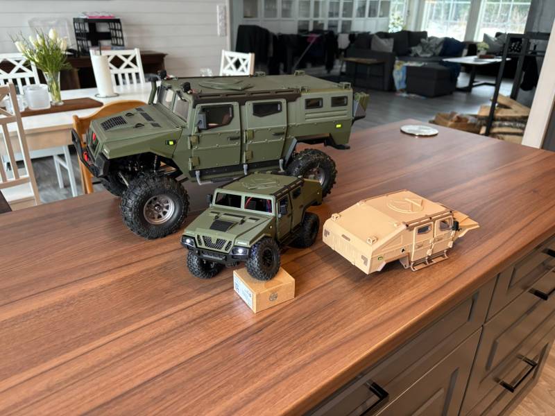 Karoserie URO Vamtac TRX4M