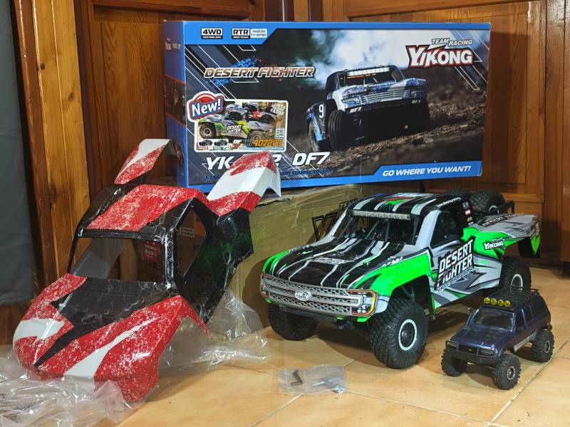 Trophy Truck 1/7 Scale RC Brushless Yikong DF7 v3