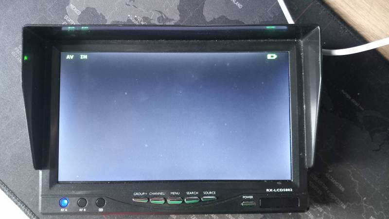 Monitor FPV nebo komplet na fotce