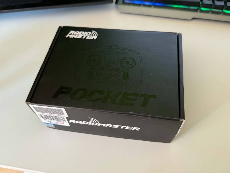 RadioMaster Pocket CC2500 – komplet bal., top stav