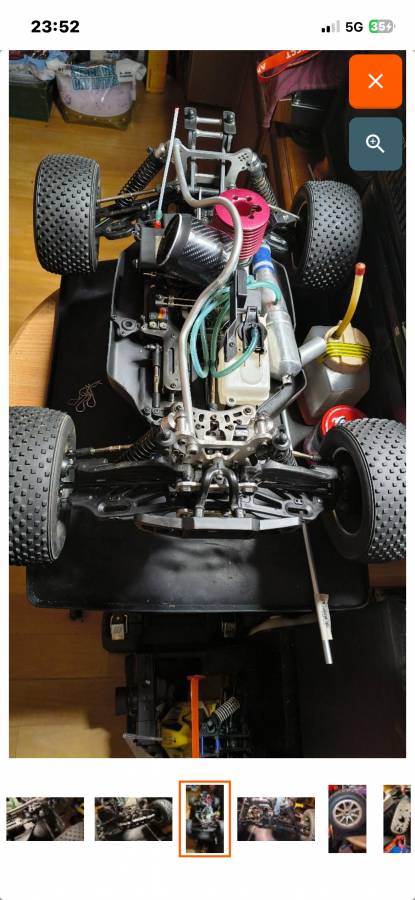 Rc spalovací thunder tiger náhon na 4