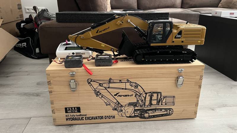 RC Full Metal Hydraulic Excavator G101 Amewi